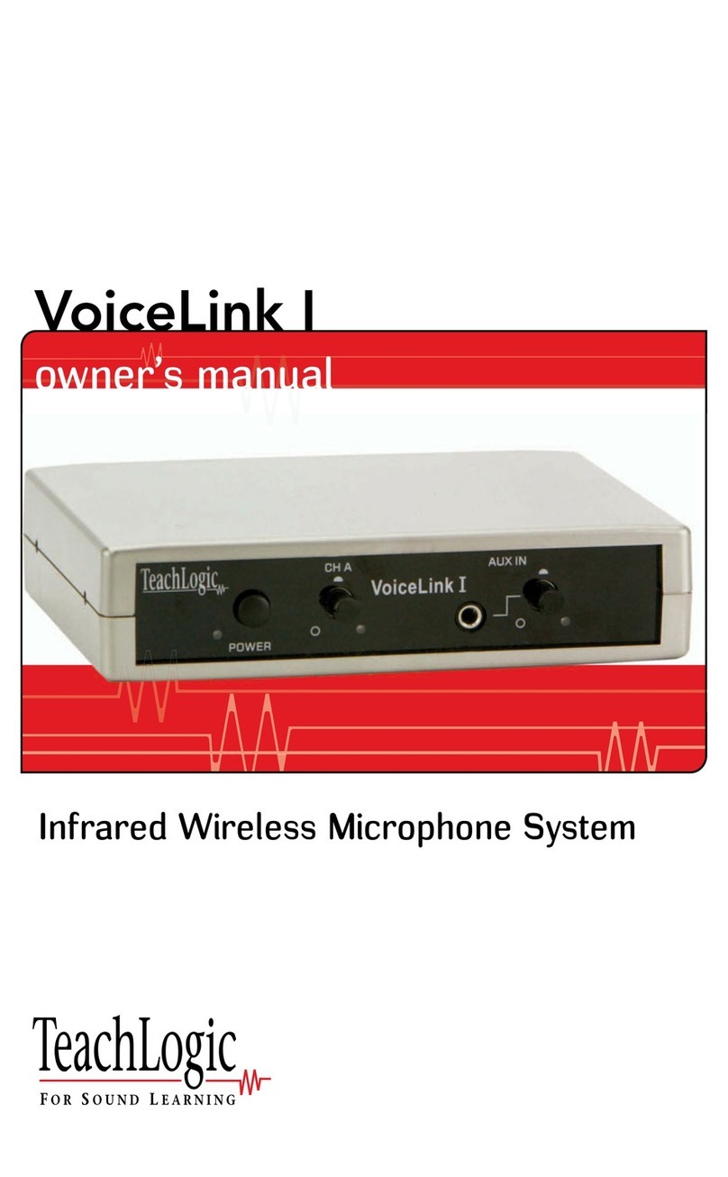 TeachLogic VoiceLink I User manual