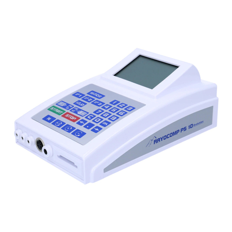 Rayonex Rayocomp PS 10 user manual
