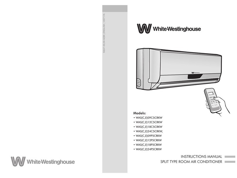 White-Westinghouse WAS(C,E)09C5CRKW User manual