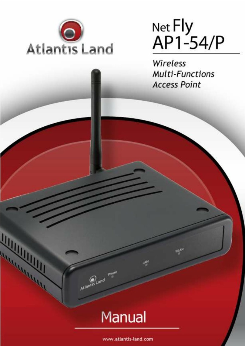 Atlantis Land NetFly AP1-54/P User manual
