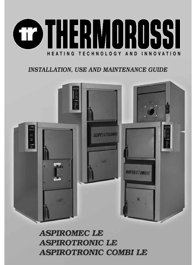 THERMOROSSI aspiromec le Installation and operating instructions