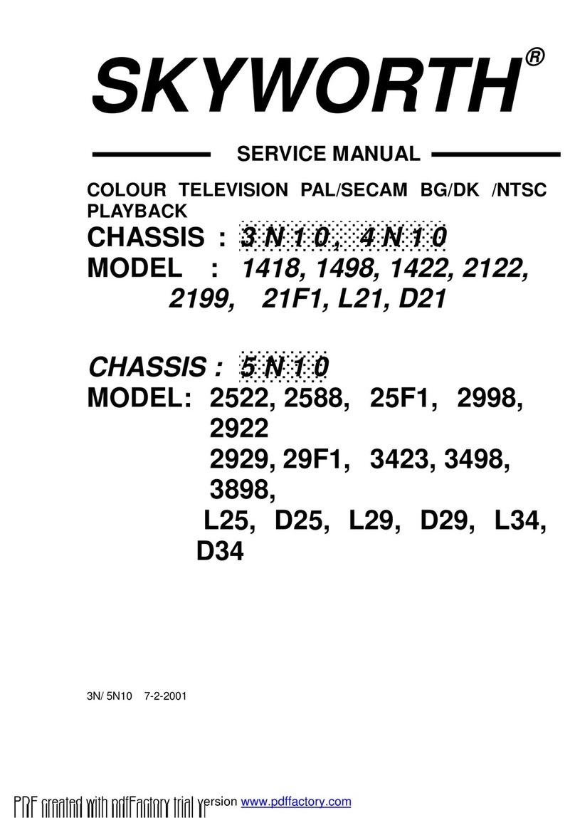 Skyworth 1418 User manual