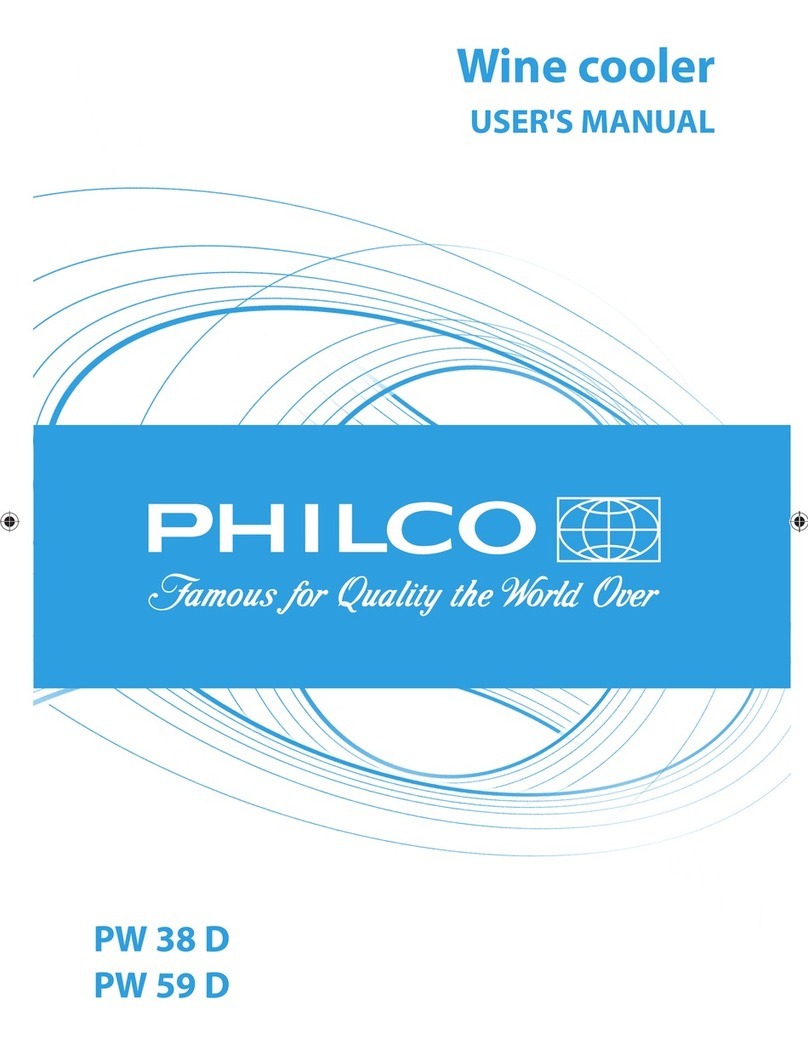Philco PW 38 D user manual