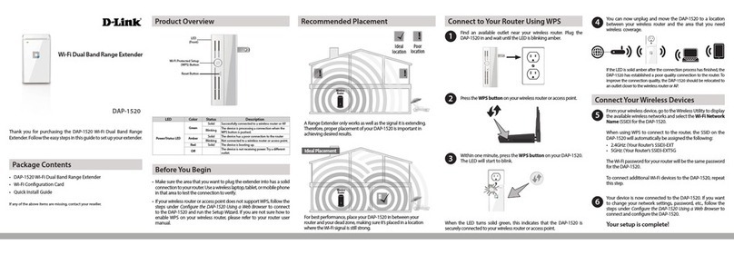 D-Link DAP-1520 User manual D-Link DAP-1520 User manual