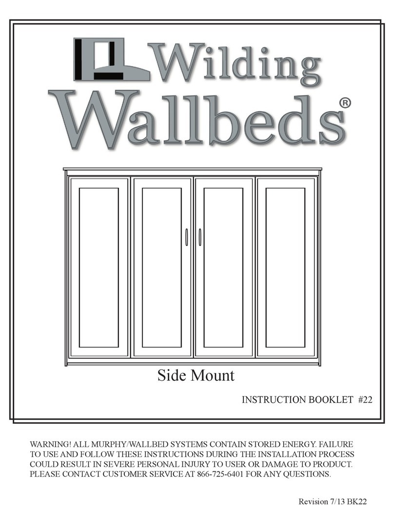 Wilding Wallbeds Installation instruction