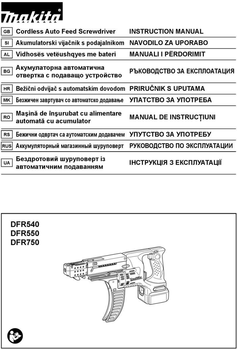 Makita DFR540 User manual