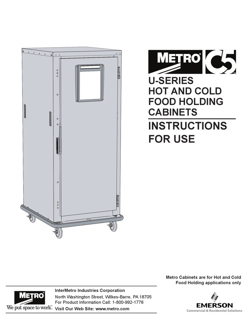 Metro DataVac C5 U-SERIES Instructions for use