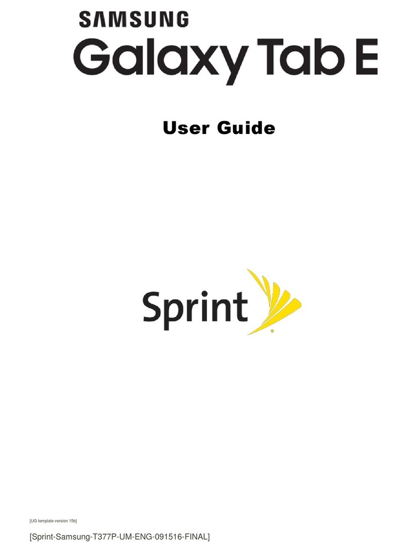 Samsung GALAXY TAB ET377P User manual