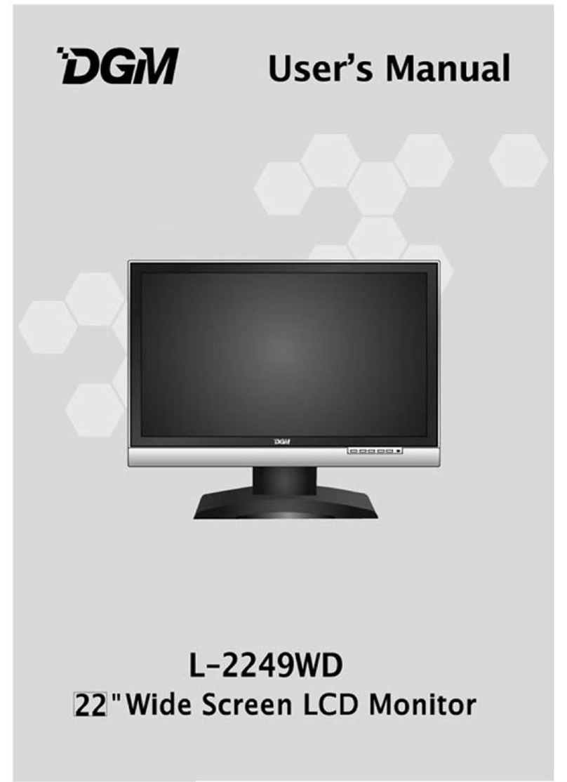 DGM l-2231wd user manual