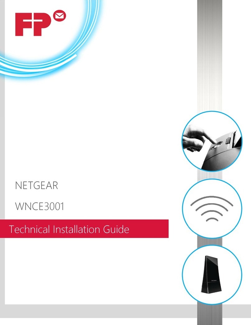 FP WNCE3001 Technical installation guide