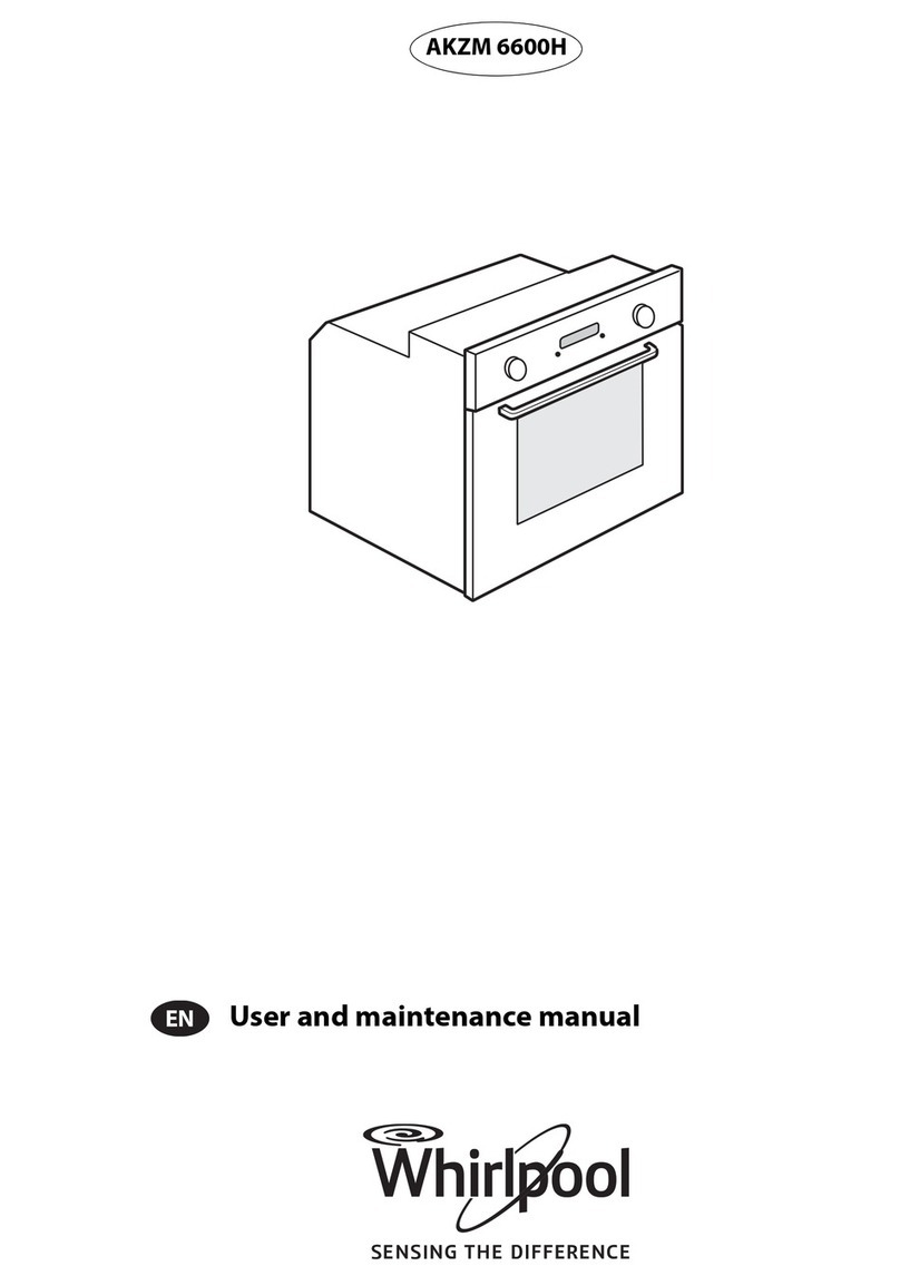 Whirlpool AKZM 6600H Operating instructions