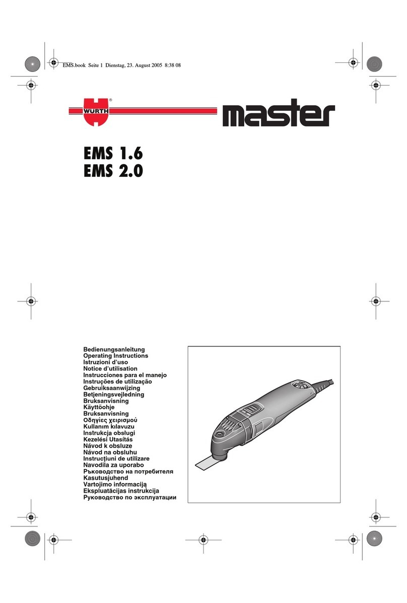 Meister EMS 1.6 operating instructions