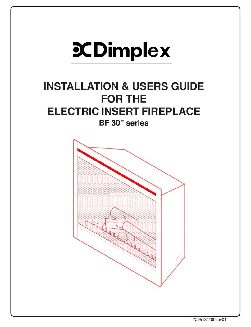 Dimplex BF 30' series Installation & user guide Dimplex BF 30' series Installation & user guide