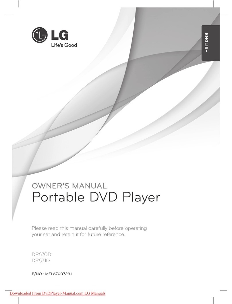 LG DP670D User manual