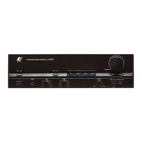 Sansui AU-X201 Service manual