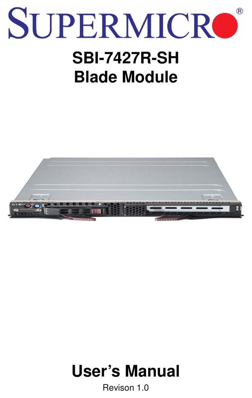 Supermicro SBI-7427R-SH user manual