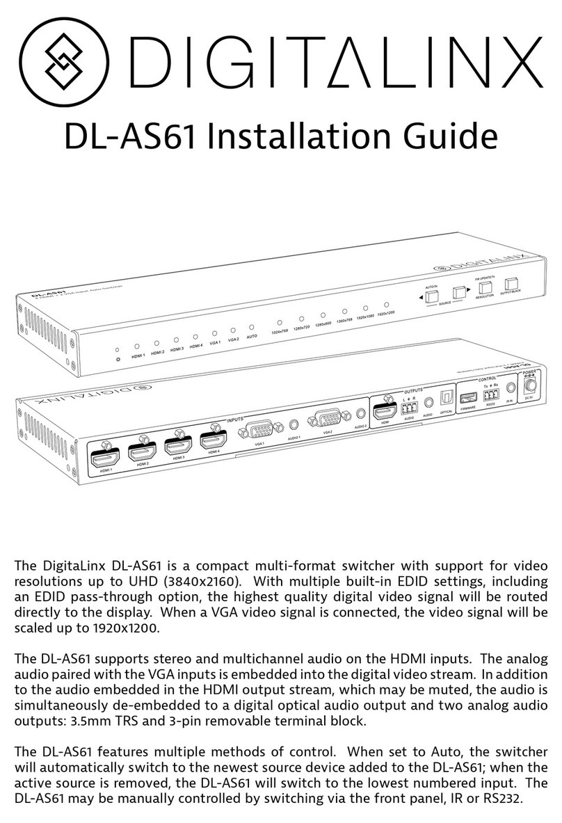DigitaLinx DL-AS61 installation guide