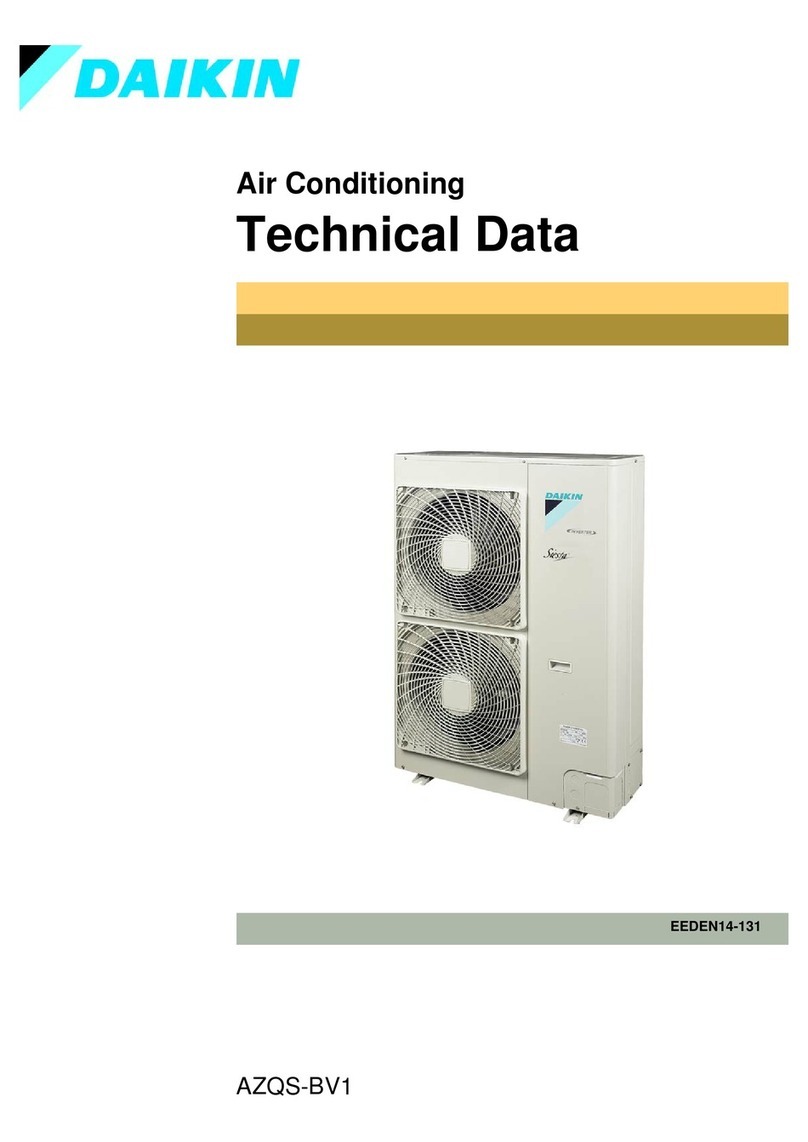 Daikin AZQS-BV1 Instruction manual