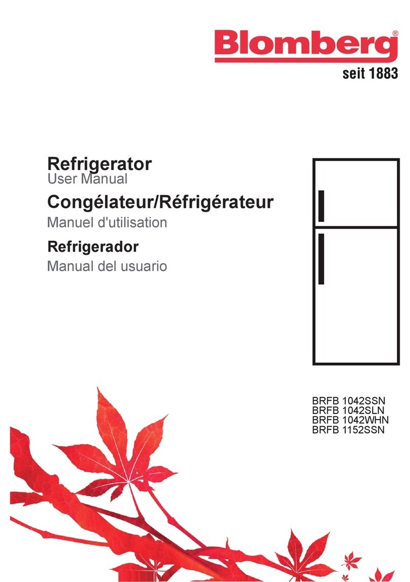 Blomberg BRFB 1042SSN user manual