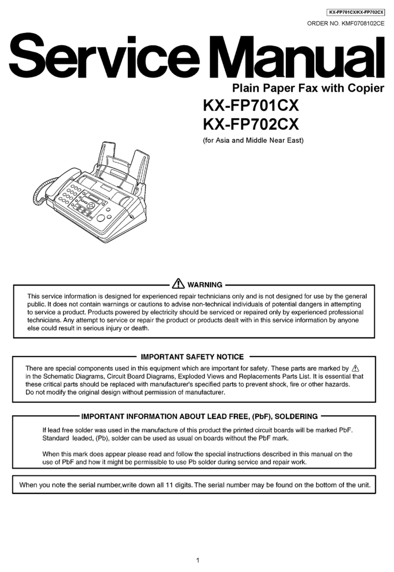 Panasonic KX-FP70CX User manual