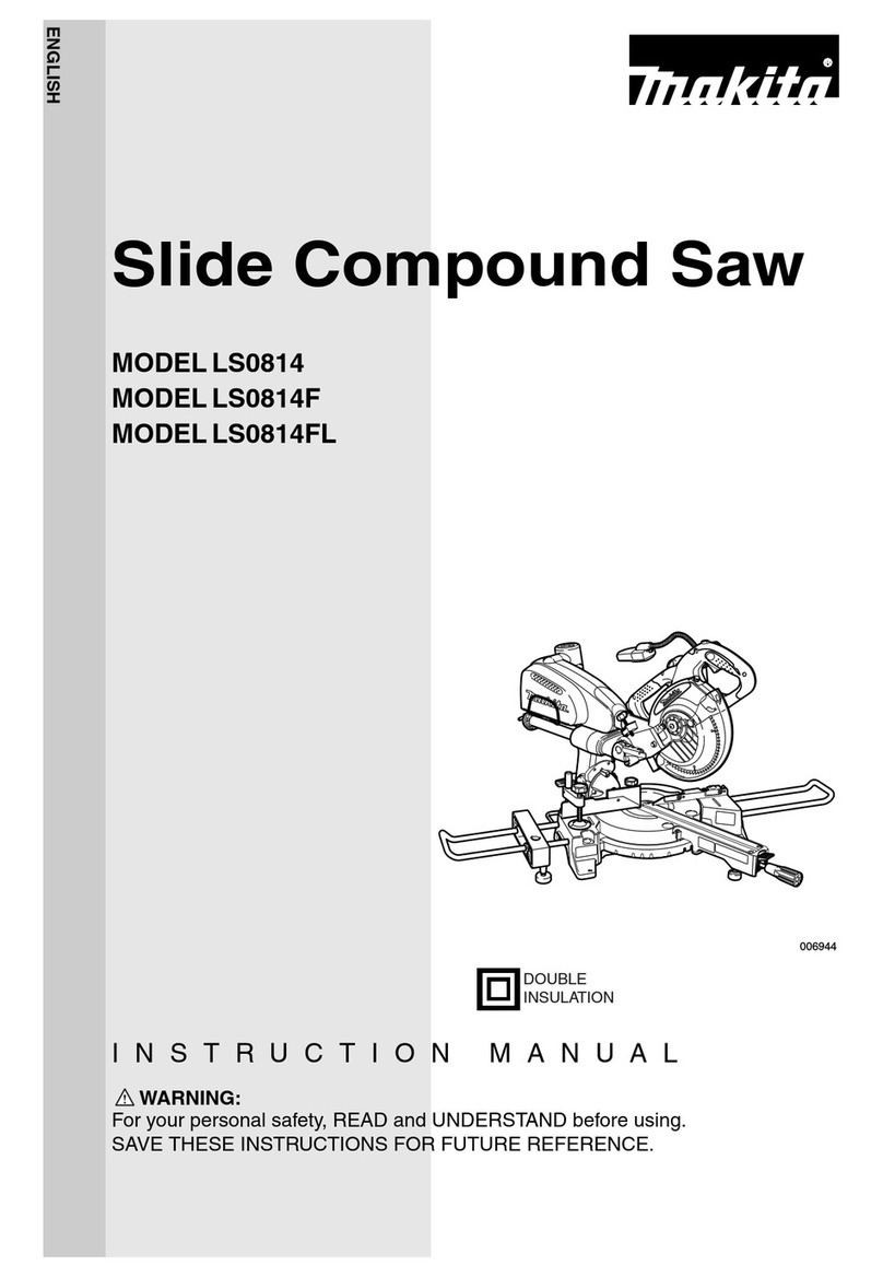 Makita LS0814 User manual