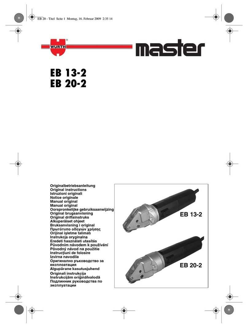 wurth EB 13-2 Original instructions