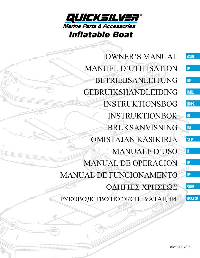 Quicksilver 8M920078R User manual