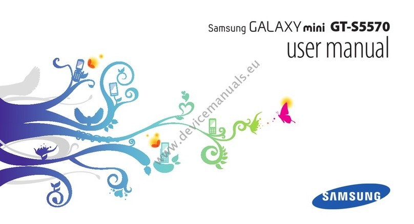 Samsung Galaxy Mini GT-S5570 User manual