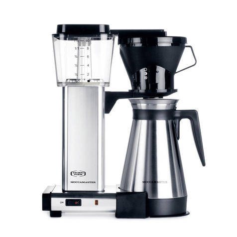 Technivorm Moccamaster Service manual