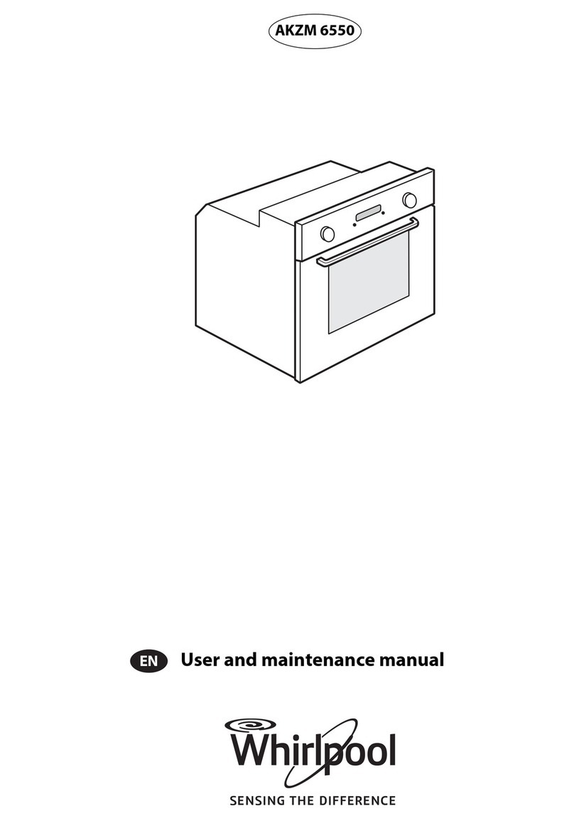Whirlpool AKZM 6550 User and maintenance manual
