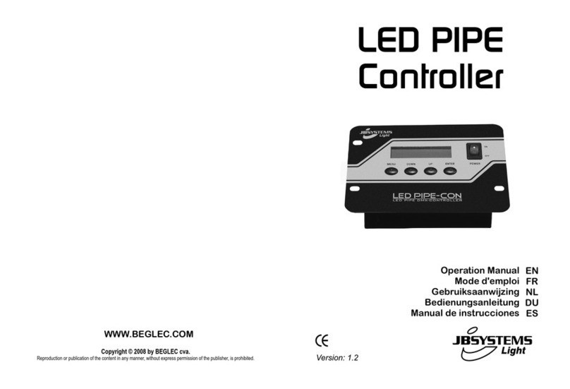 JB Systems Light LED PIPE User manual