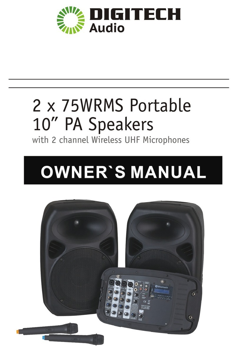 digi-tech 75WRMS User manual