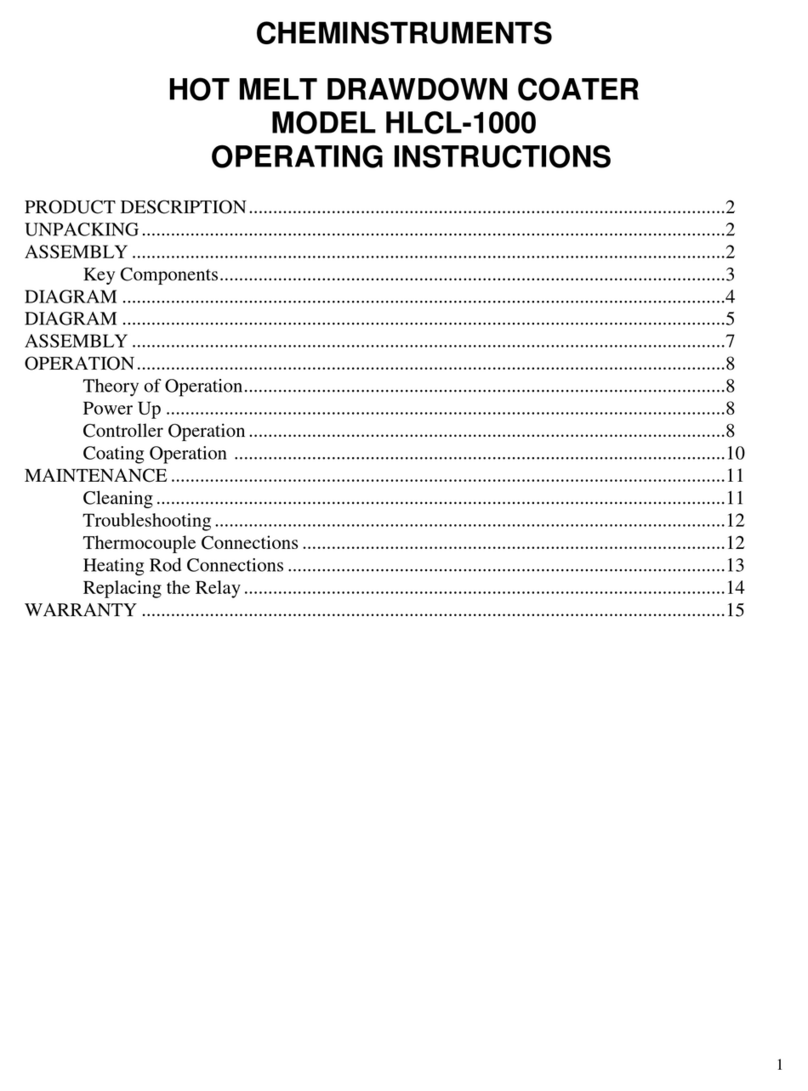 ChemInstruments HLCL-1000 User manual