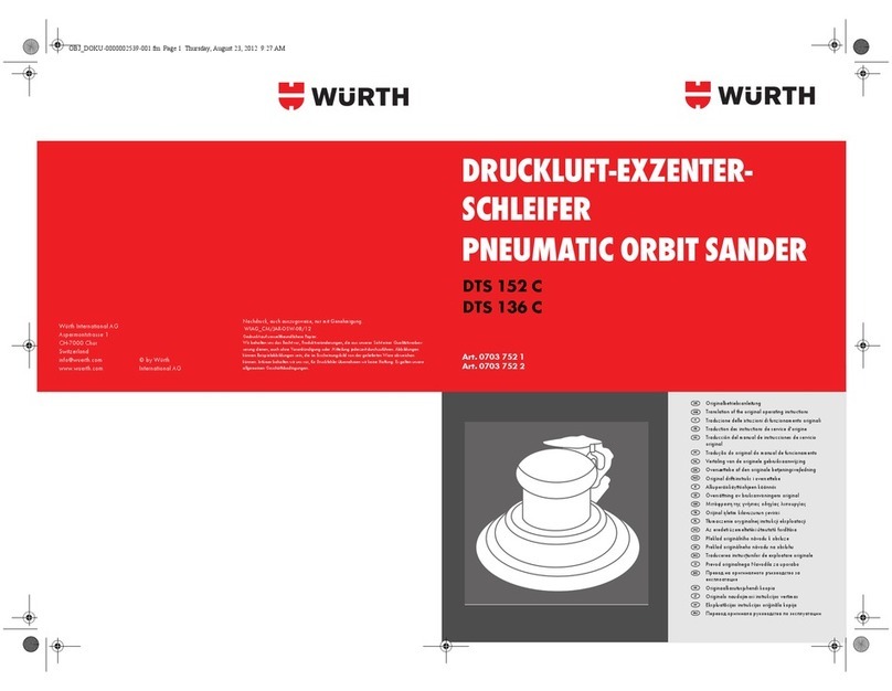 wurth DTS 152 C Quick guide