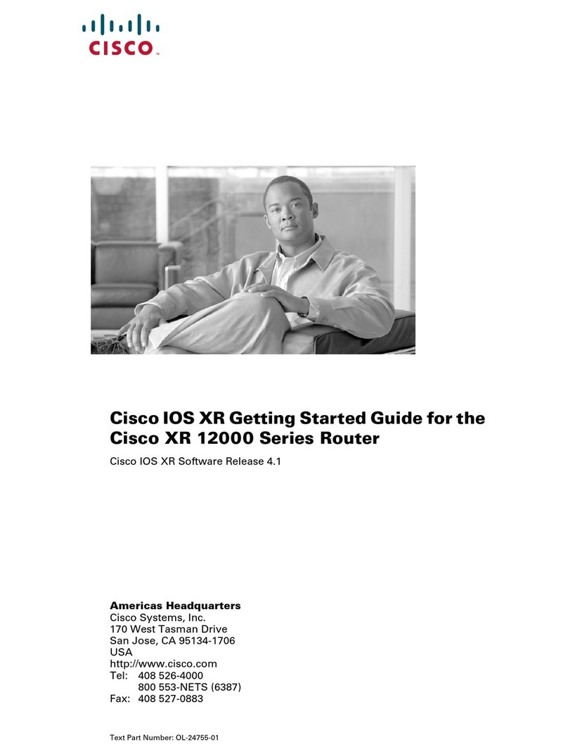 Cisco XR 12000 User manual