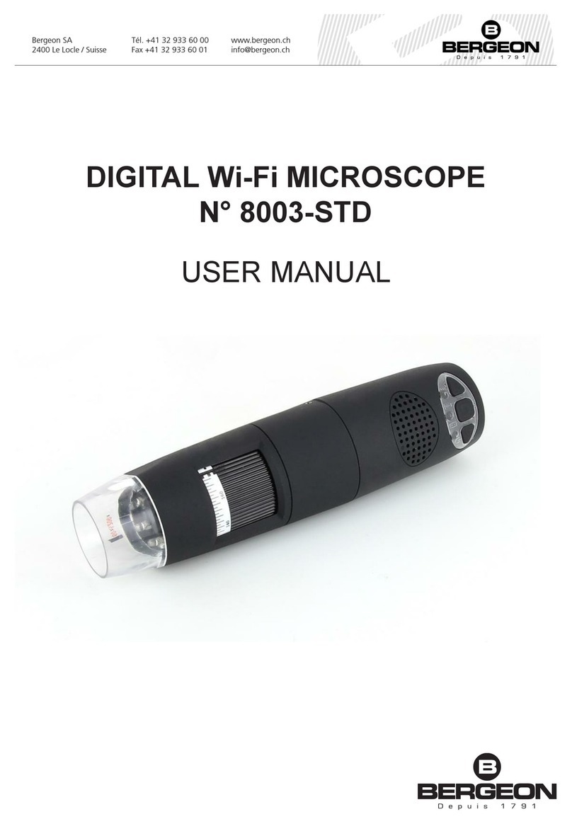 Bergeon 8003-STD user manual