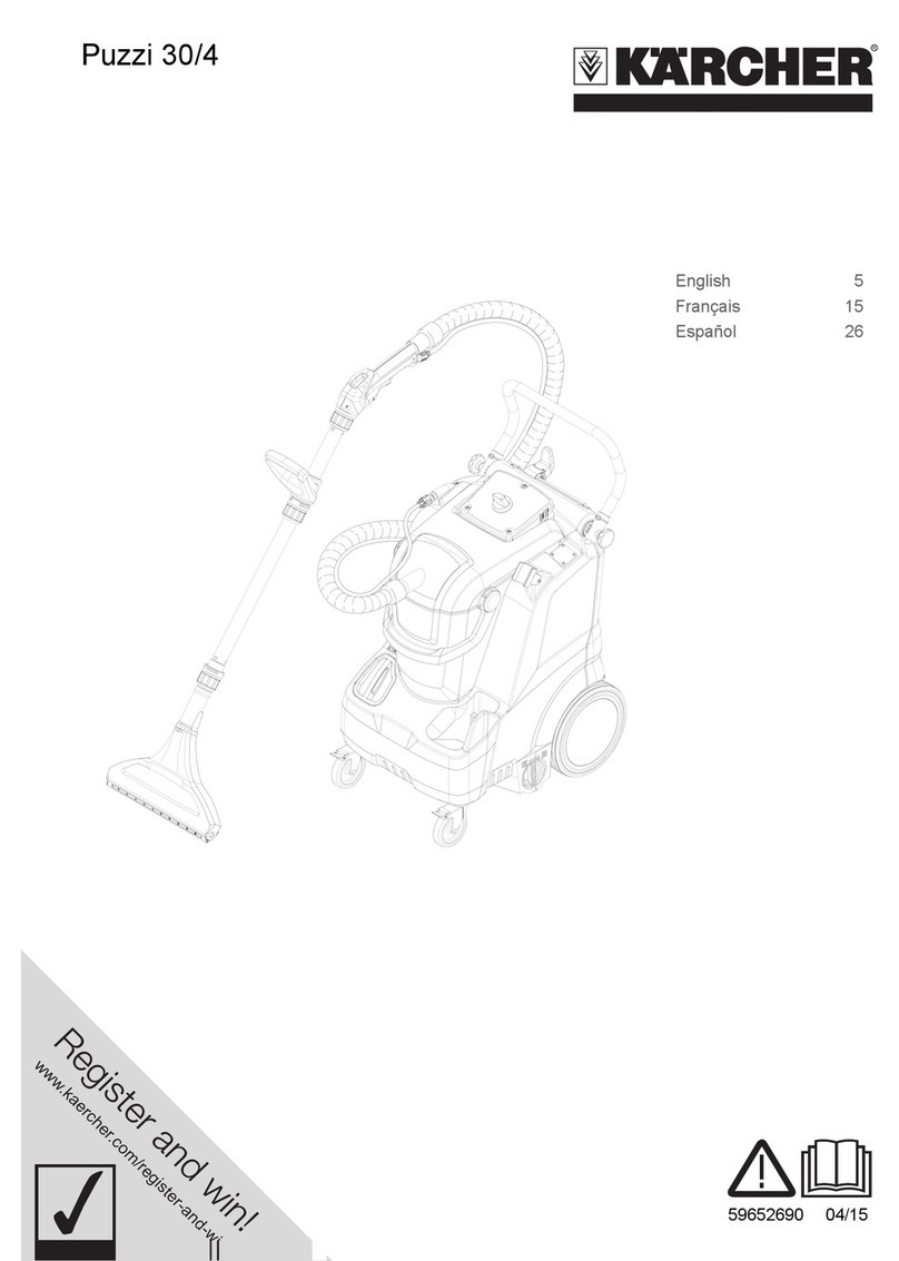 Kärcher Puzzi 30/4 User manual