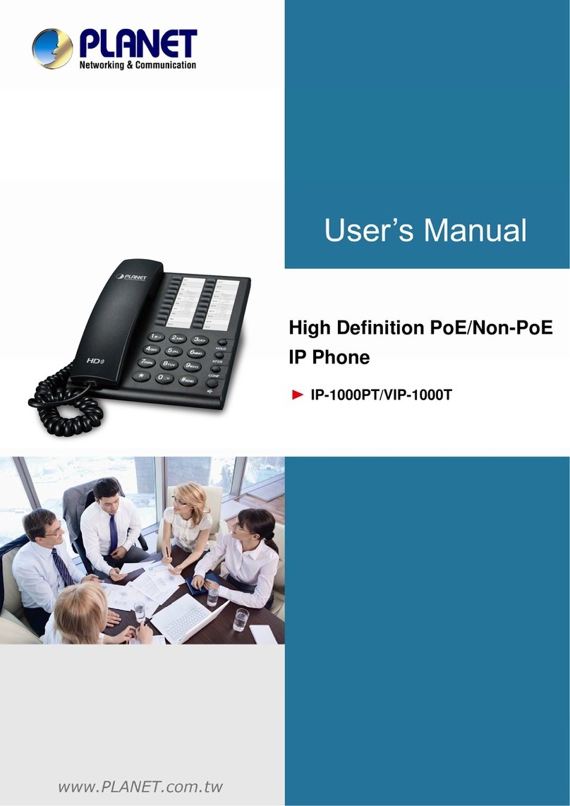 Planet Networking & Communication IP-1000PT user manual