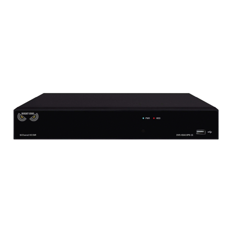 Night Owl HDA SERIES user manual