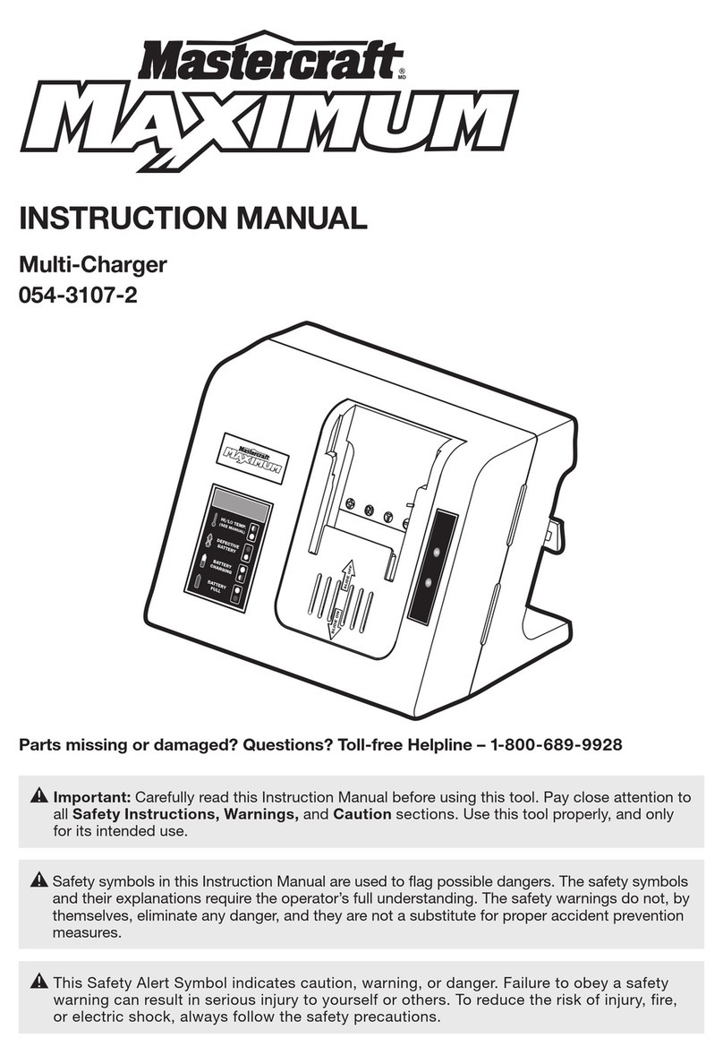 MasterCraft 054-3107-2 instruction manual