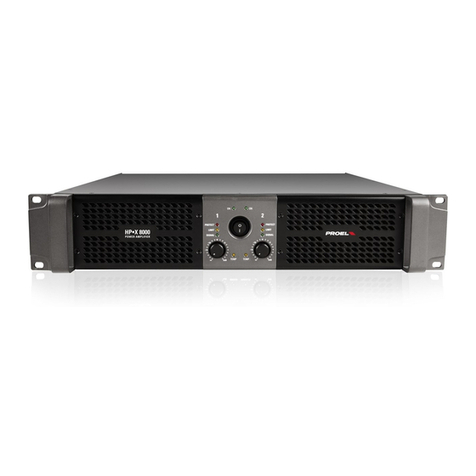 PROEL hpx8000 user manual