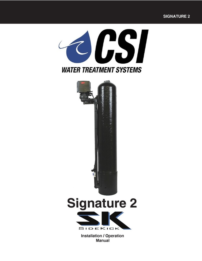 CSI signature 2 SK15 User manual