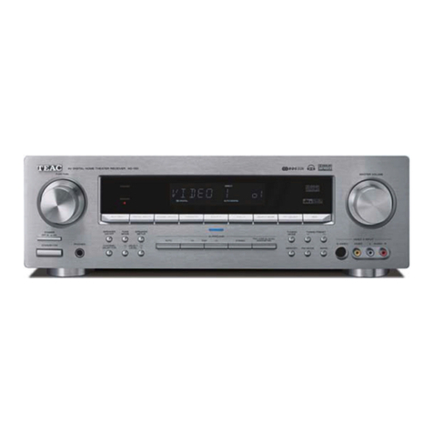 Teac AG-15D User manual