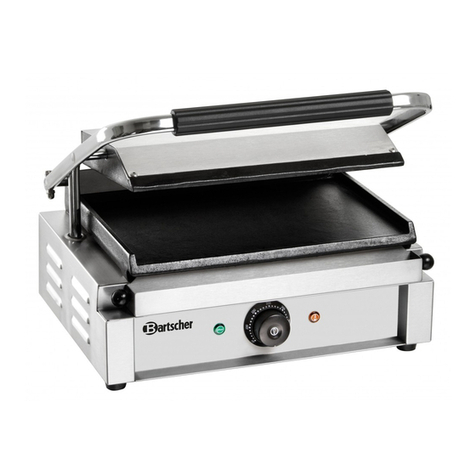 Bartscher Panini A150679 User manual Bartscher Panini A150679 User manual