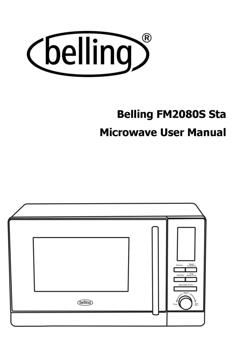 Belling FM2080S Sta user manual