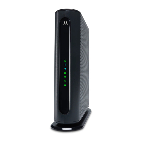 Motorola MG7550 User manual