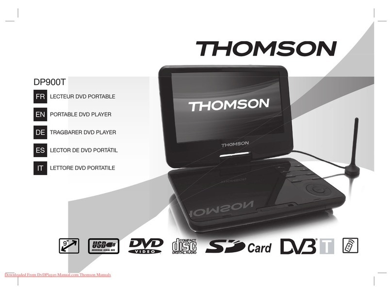 THOMSON DP900T user manual