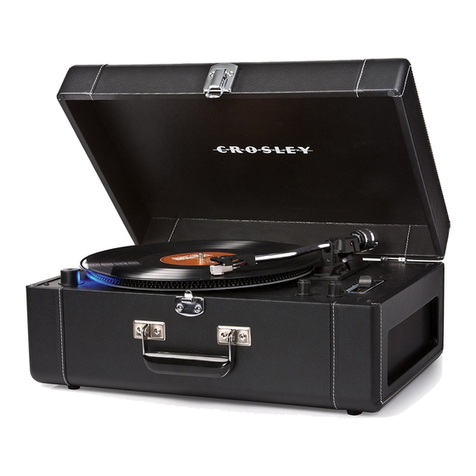 Crosley CR6250A instruction manual