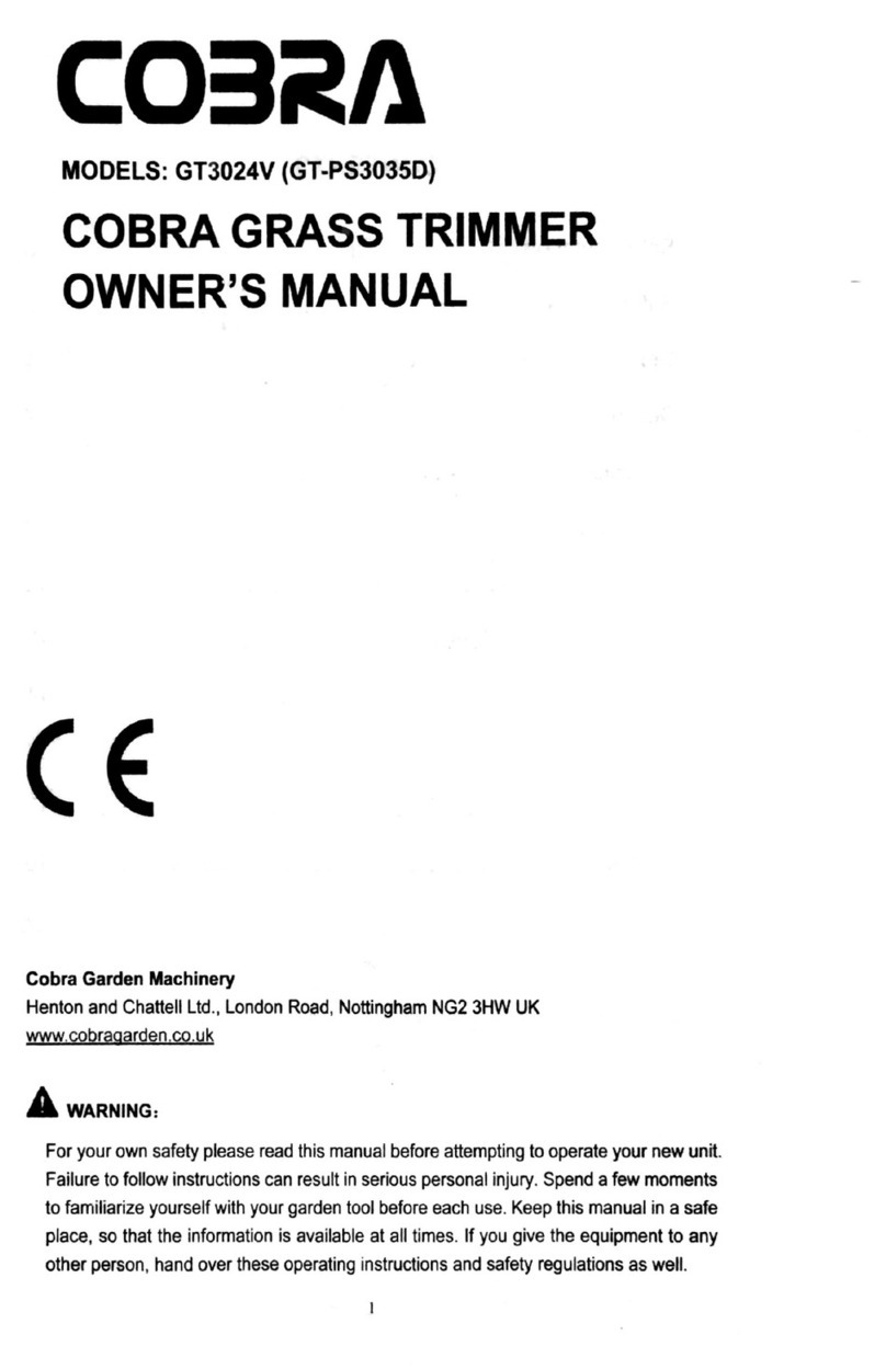 Cobra GT3024V User manual Cobra GT3024V User manual