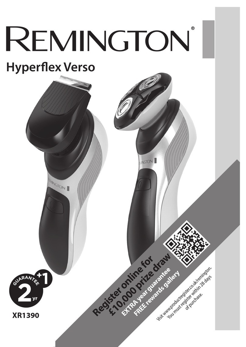 Remington Hyperflex Verso XR1390 User manual